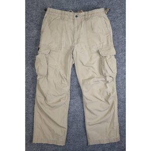 Vintage Polo Jeans Co Ralph Lauren Utility Cargo Pants Military Surplus 34x30